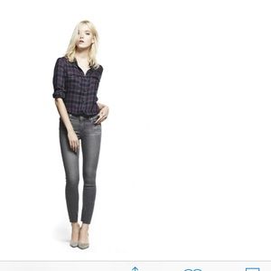 Paige Verdugo Crop Transcend Ultra Skinny NWT